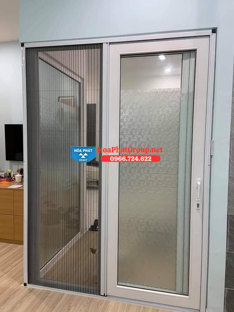 Cửa Xếp Chống Muỗi 1 Cánh Màu Trắng DX04