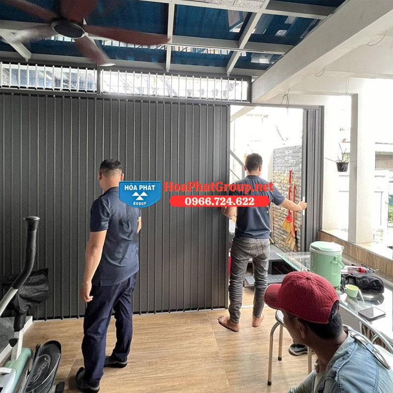 Cửa Xếp Nhôm Hòa Phát Chất Lượng Giá Rẻ