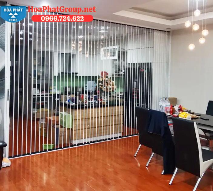 Cửa Xếp Nhựa Trong Suốt Quận 7 HCM