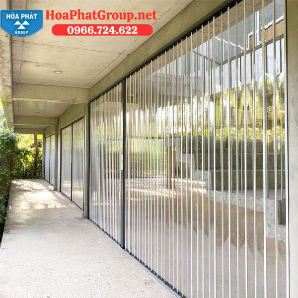 Cửa Xếp Nhựa Trong Suốt Quận Tân Bình, Tân Phú HCM