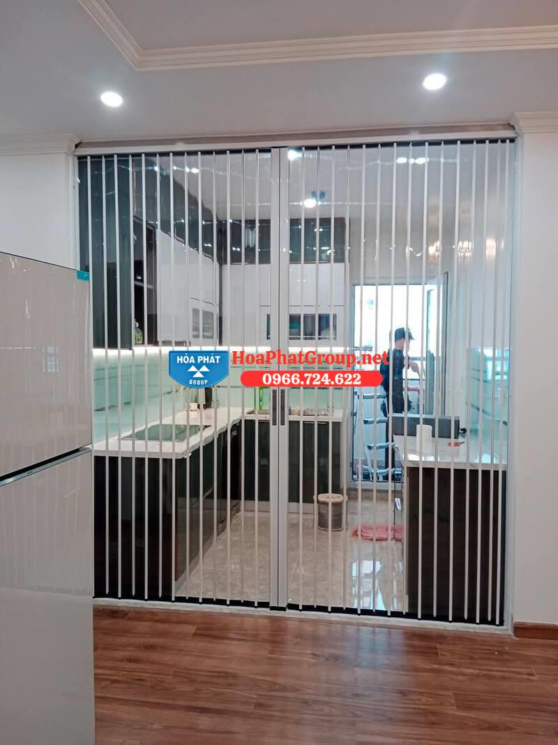 Cửa Xếp Nhựa Trong Suốt Quận Thanh Xuân Đống Đa Hà Nội