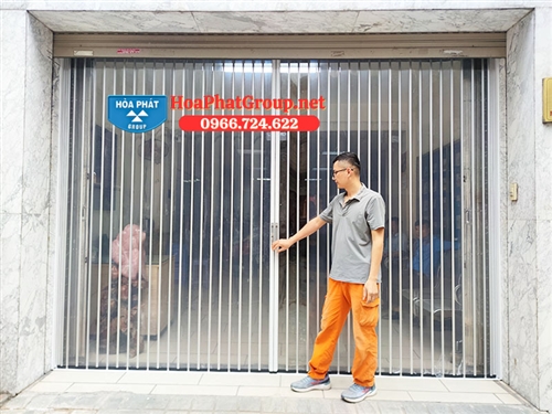 Cửa Xếp Nhựa Trong Suốt Quận Thanh Xuân Hà Nội