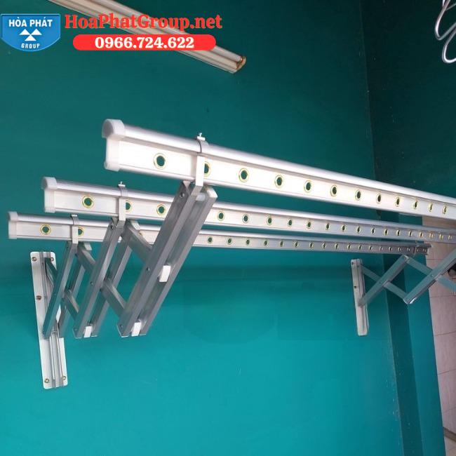 Giàn Phơi Gắn Tường Hòa Phát HP 978 Cao Cấp