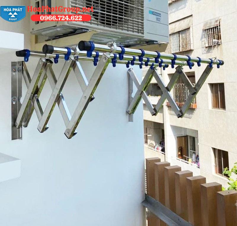 Giàn Phơi Inox Gắn Tường Hòa Phát HP50