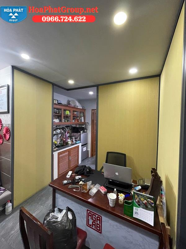 Vách Rèm Tổ Ong Ngăn Lạnh Điều Hòa Chữ L