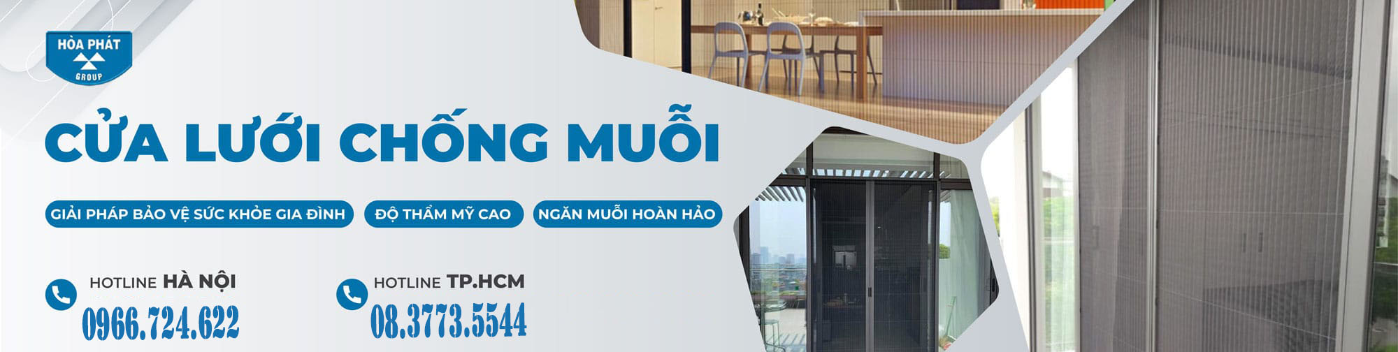 Baner cửa lưới chống muỗi 