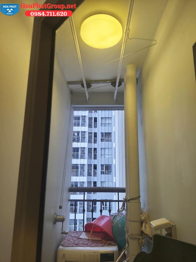 Hòa Phát Group thay dây cáp giàn phơi TỐT GIÁ RẺ tại Times City cho nhà Chị Lan