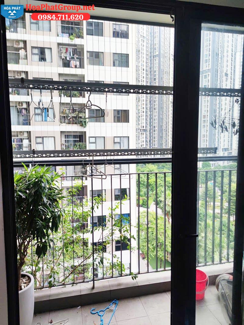 lắp giàn phơi tại căn hộ Vinhomes Smart City lắp giàn phơi tại căn hộ Vinhomes Smart City