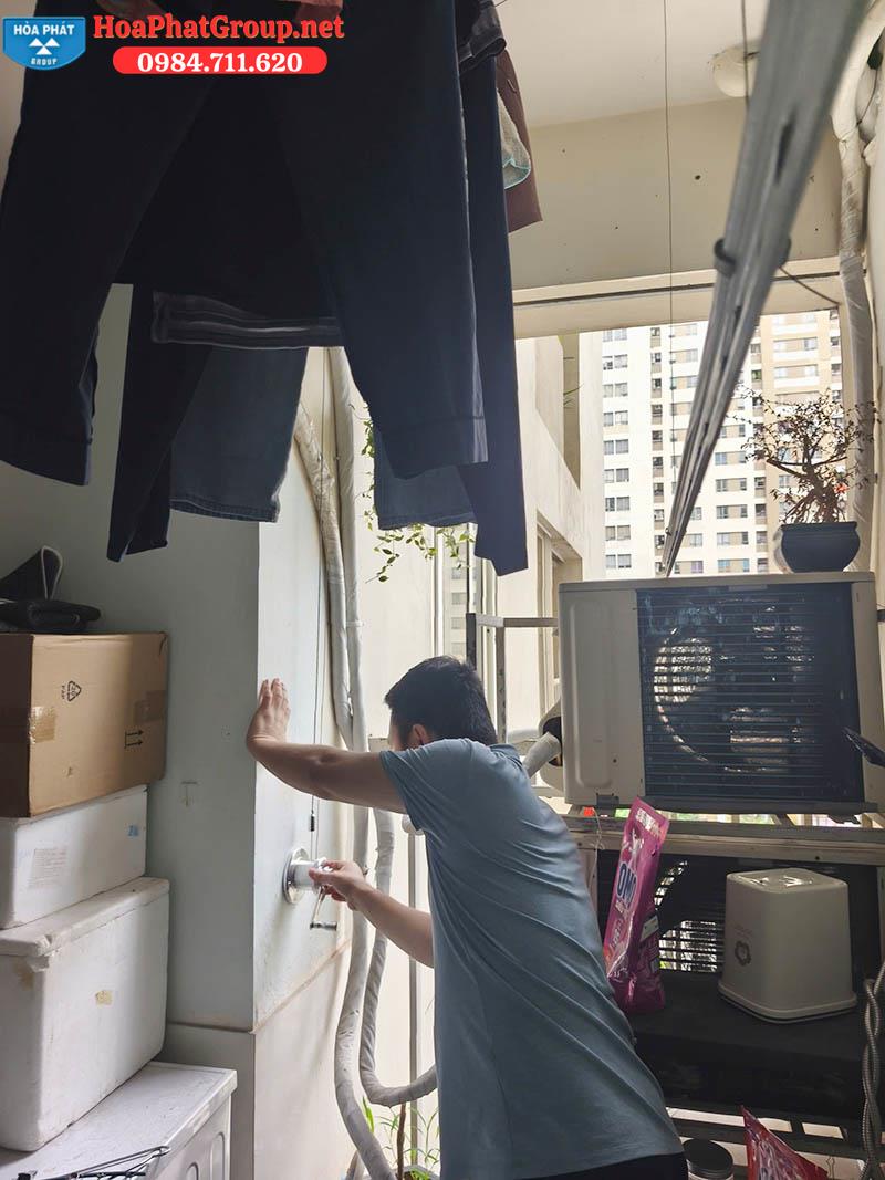 sửa giàn phơi chung cư tân tây đô hoài đức hà nội