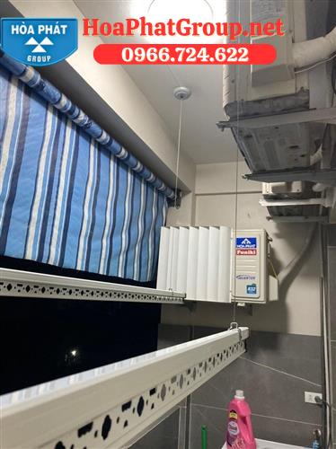 Lắp Giàn Phơi Thông Minh Hòa Phát HP 701 Cho Nhà Anh Hùng Ngõ 66 Kim Giang