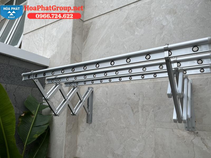 Giàn Phơi Gắn Tường Xếp Ngang Hòa Phát HP 768 Giàn Phơi Gắn Tường Xếp Ngang Hòa Phát HP 768