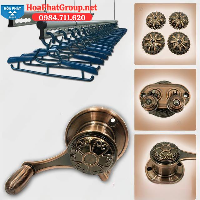 Giàn Phơi Thông Minh Hòa Phát H005 Màu Đồng Cổ