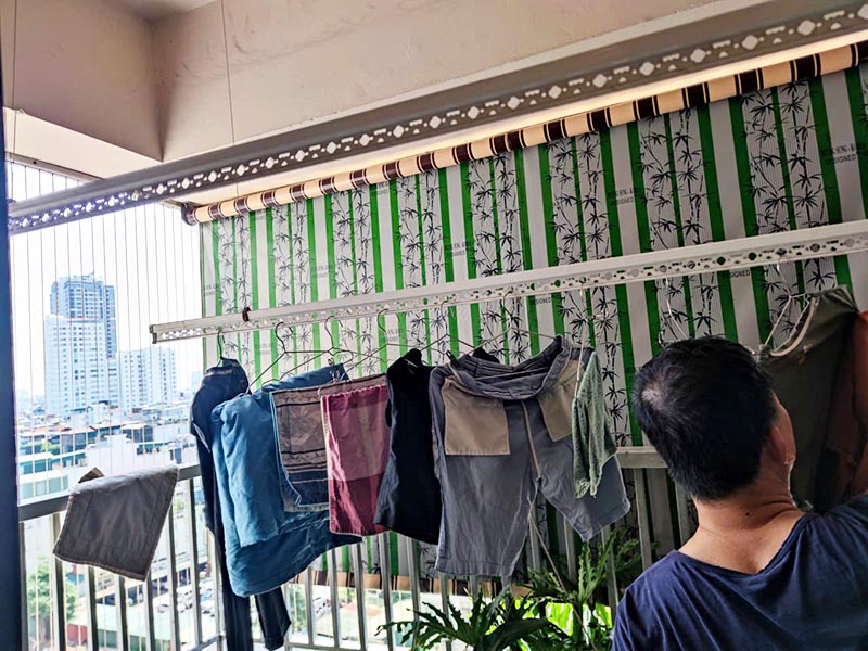 Lắp Đặt Và Sửa Chữa Giàn Dây Phơi Chung Cư N07 Thành Thái Cầu Giấy